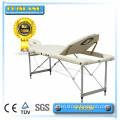 Portable folding massage table / 3-section portable aluminum table